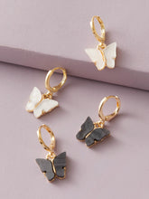 1pair Butterfly Earrings Sai Feel